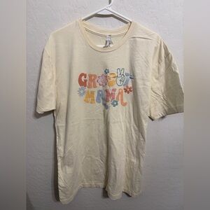 Peaceful Vibes Cream Women's Tee